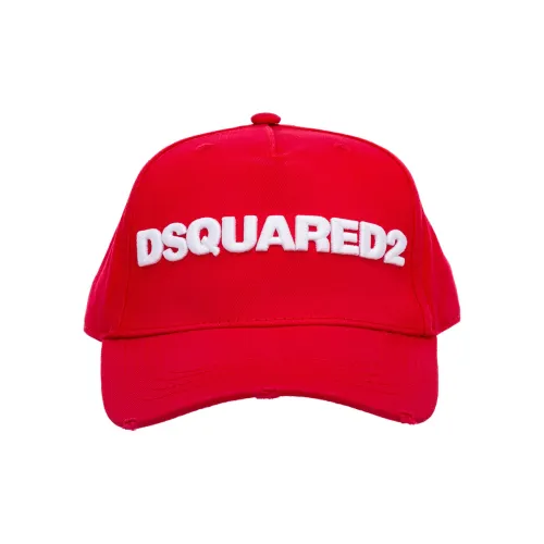 DSQUARED 2 Baseball Caps Unisex Red