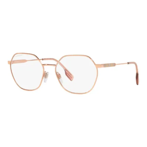 Burberry Eyeglass Frames Unisex Rose Gold