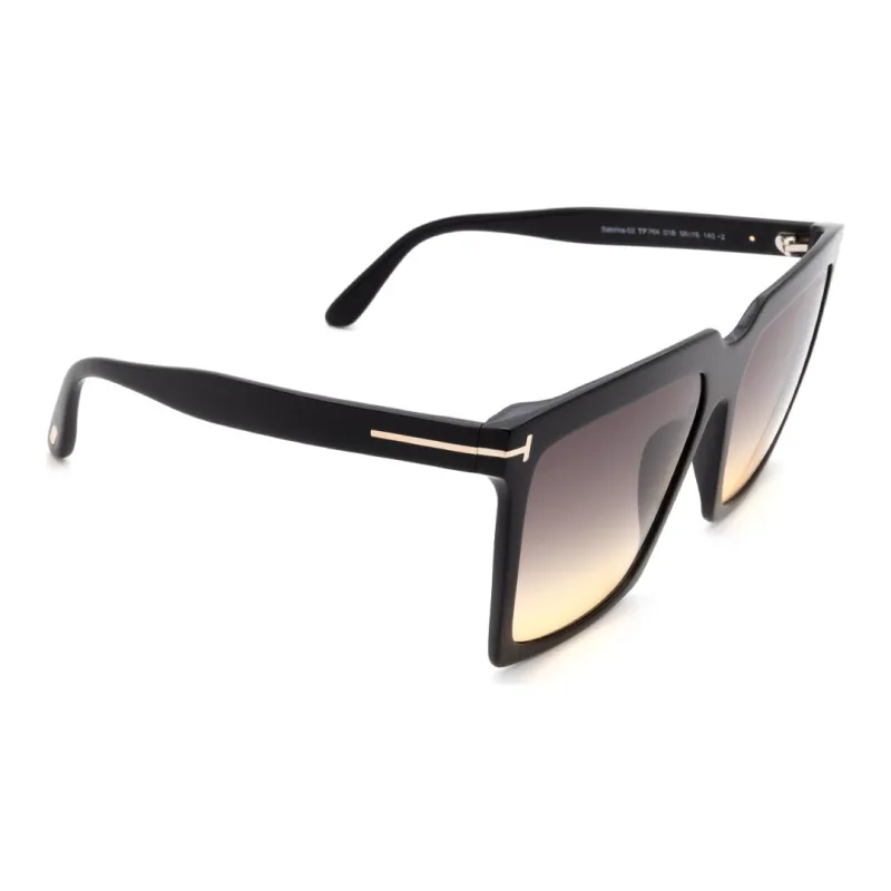 TOM FORD Eyewear Sabrina Oversized Frame Sunglasses-2