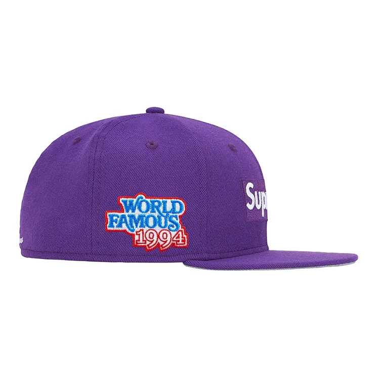 Supreme Sharpie Box Logo New Era Fitted Cap Green-4