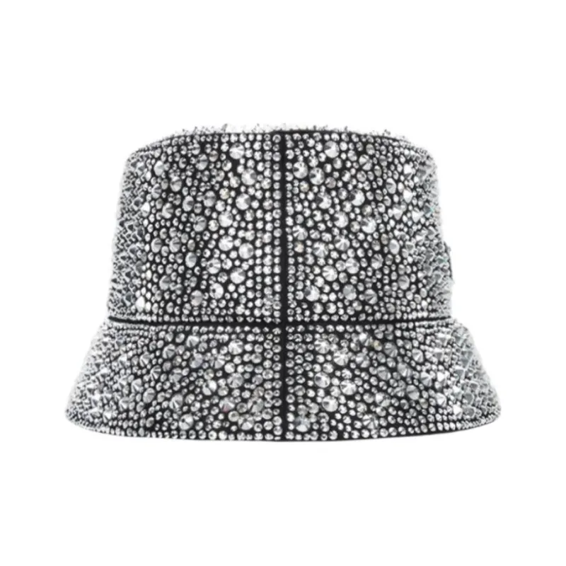 PRADA Bucket Hats Unisex Silver-3