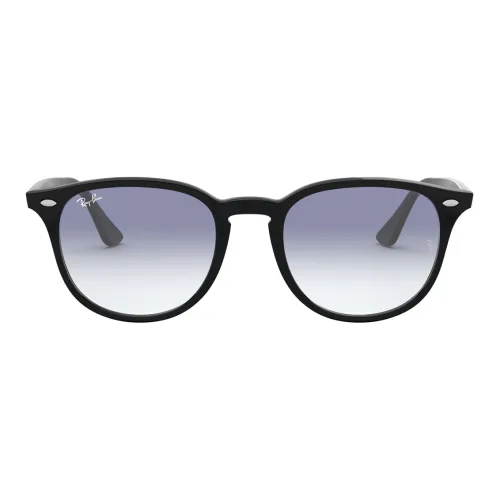 RayBan Metal Round Sunglasses Womens Black