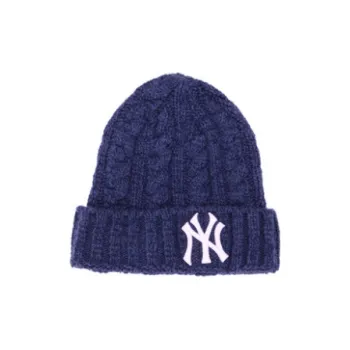 New Era Yarn Beanies Unisex Blue