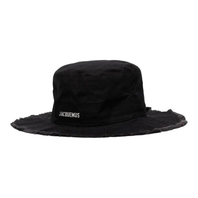 Jacquemus Bucket Hats Unisex Black-2