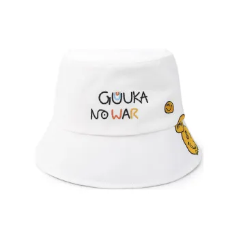 Guuka Bucket Hats Unisex White