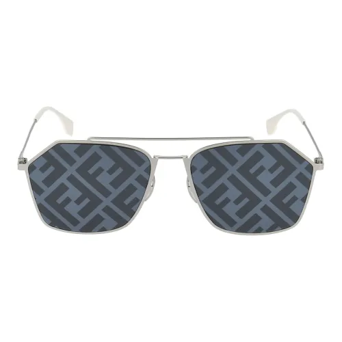 FENDI Sunglasses Unisex Gray