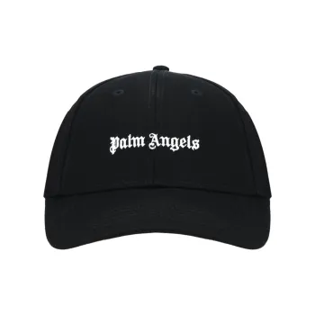 PALM ANGELS Embroidered Logo Snapback Cap
