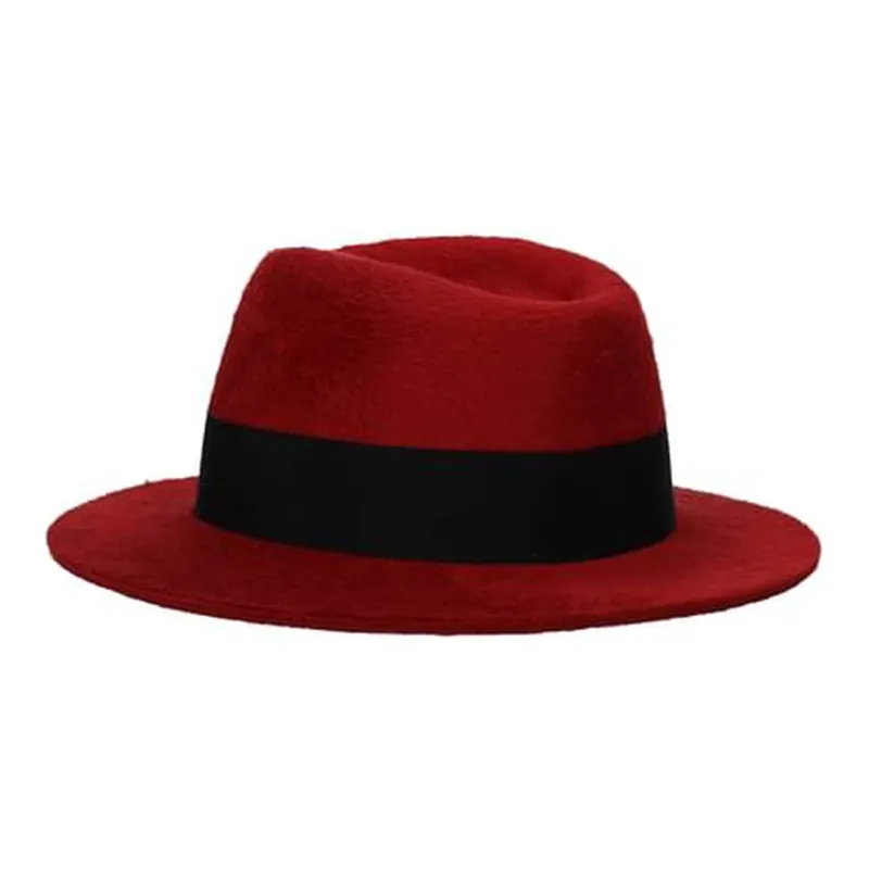 SAINT LAURENT Bucket Hat Women's Red-1