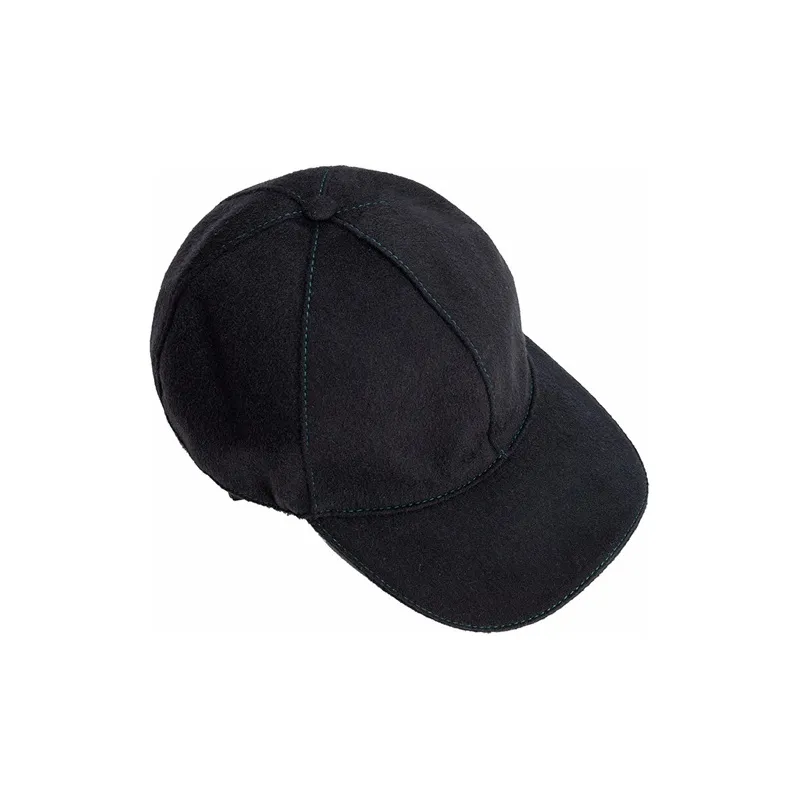 GUCCI Cotton Baseball Caps Unisex Black-3