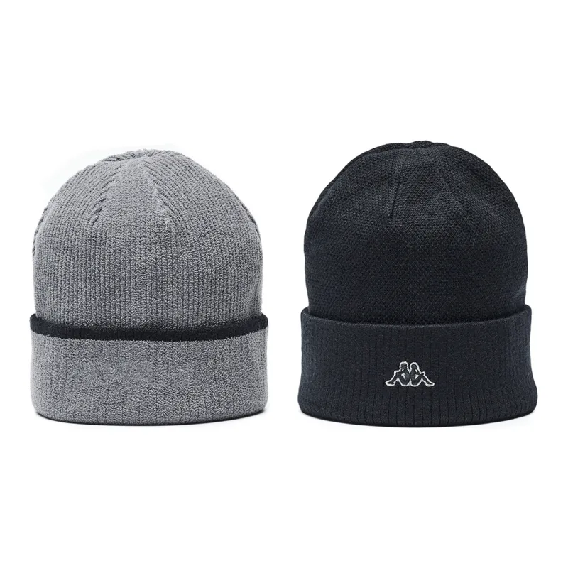 Kappa Beanie Unisex Pink/White Two Tone/Black/Gray Two Tone-3