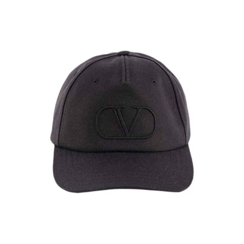 Valentino Baseball Caps Unisex Black-0