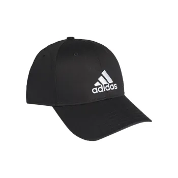 adidas Logo Embroidered Summer Cotton Baseball Cap Black
