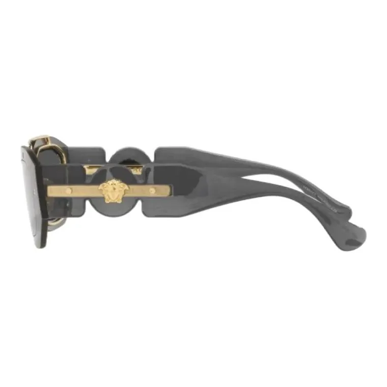 VERSACE Medusa Rectangle Frame Sunglasses-2