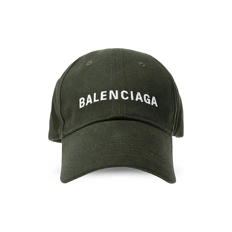 Balenciaga Baseball Cap Unisex Green-1