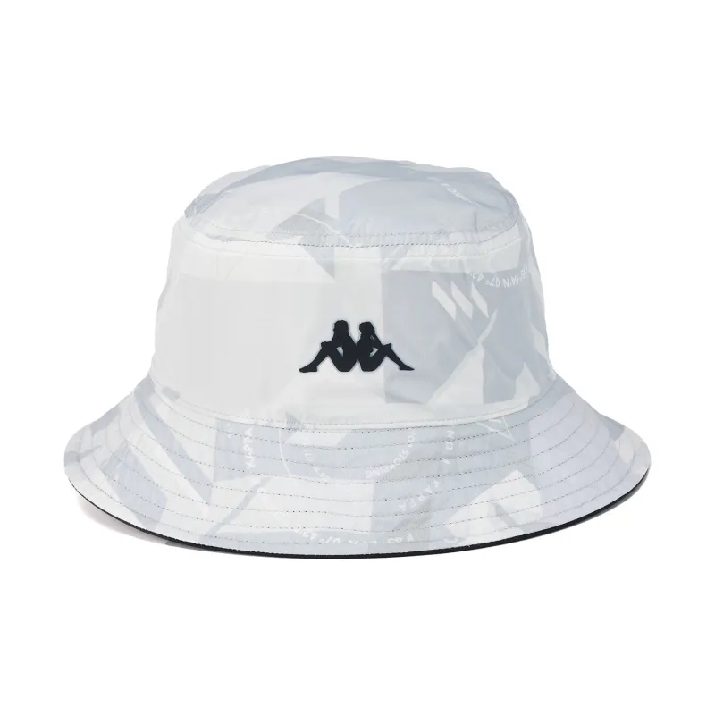 Kappa Bucket Hat Unisex Black White Reversible Wearable-1