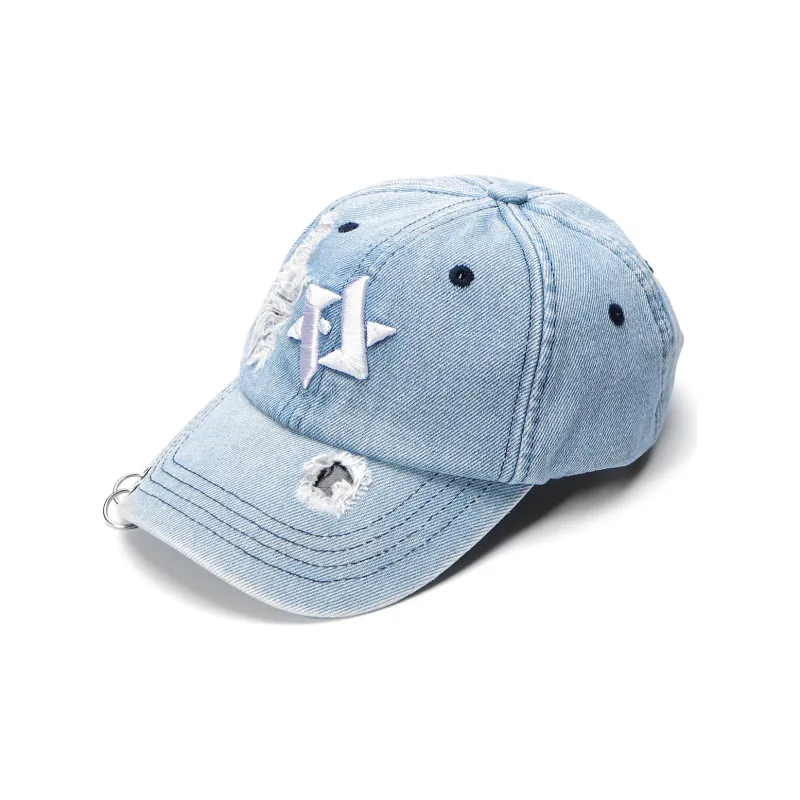 XXOFF Baseball Caps Unisex Denim Blue-1