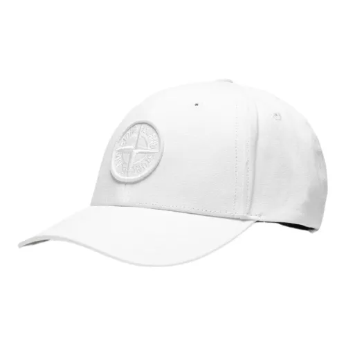 STONE ISLAND Baseball Caps Unisex White