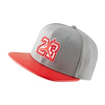 Jordan Baseball Cap Unisex Red Gray