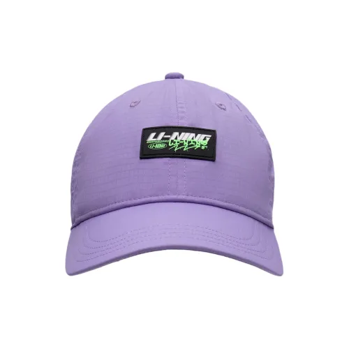 LINING Sports Life Collection Baseball Caps Grade School Light Blue Purple