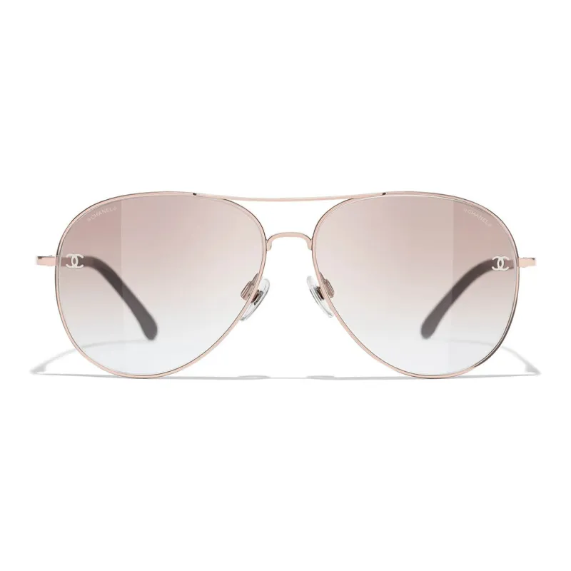 CHANEL Pilot Sunglasses Unisex-2