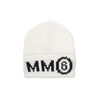 Maison Margiela Logo Knit Beanie