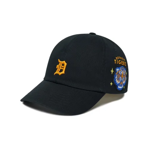 MLB Cotton Baseball Caps Unisex Black