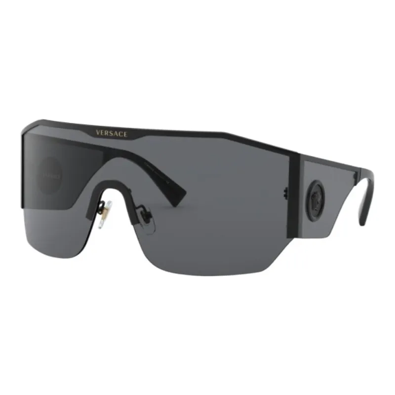 VERSACE Medusa Halo Shield Sunglasses-0