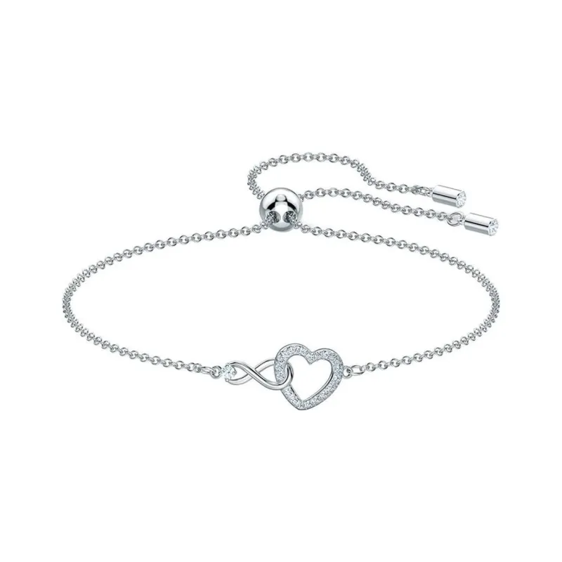 Swarovski Infinity Plated Mother Bracelets Women's-0