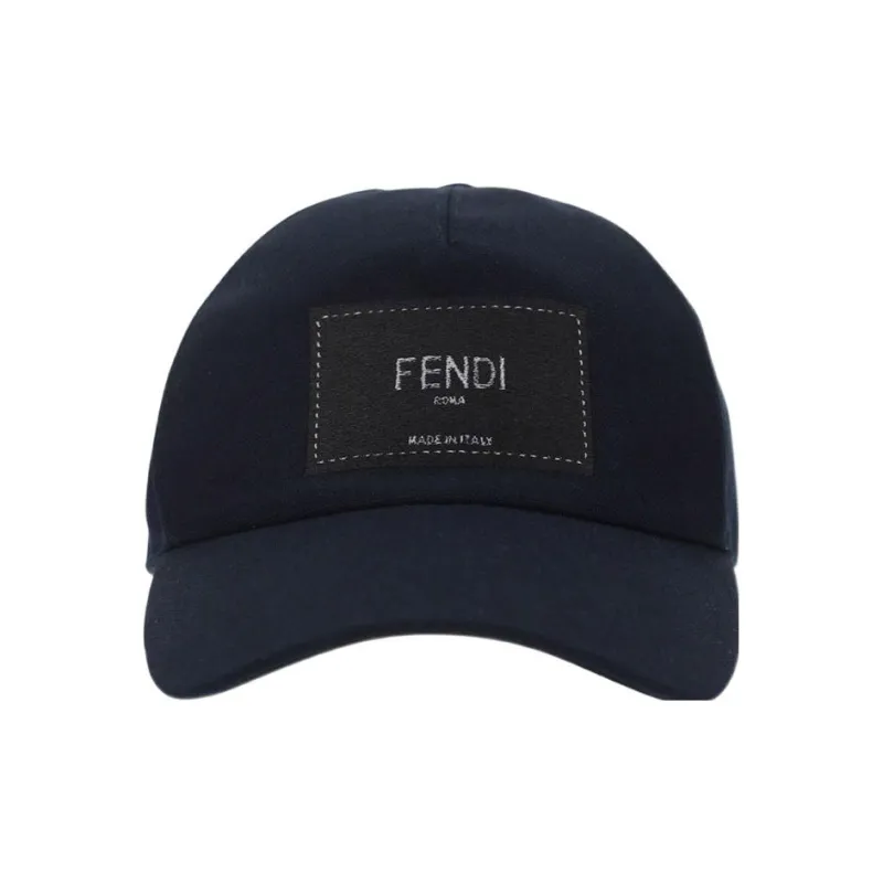 FENDI Logo Patch Baseball Cap-1