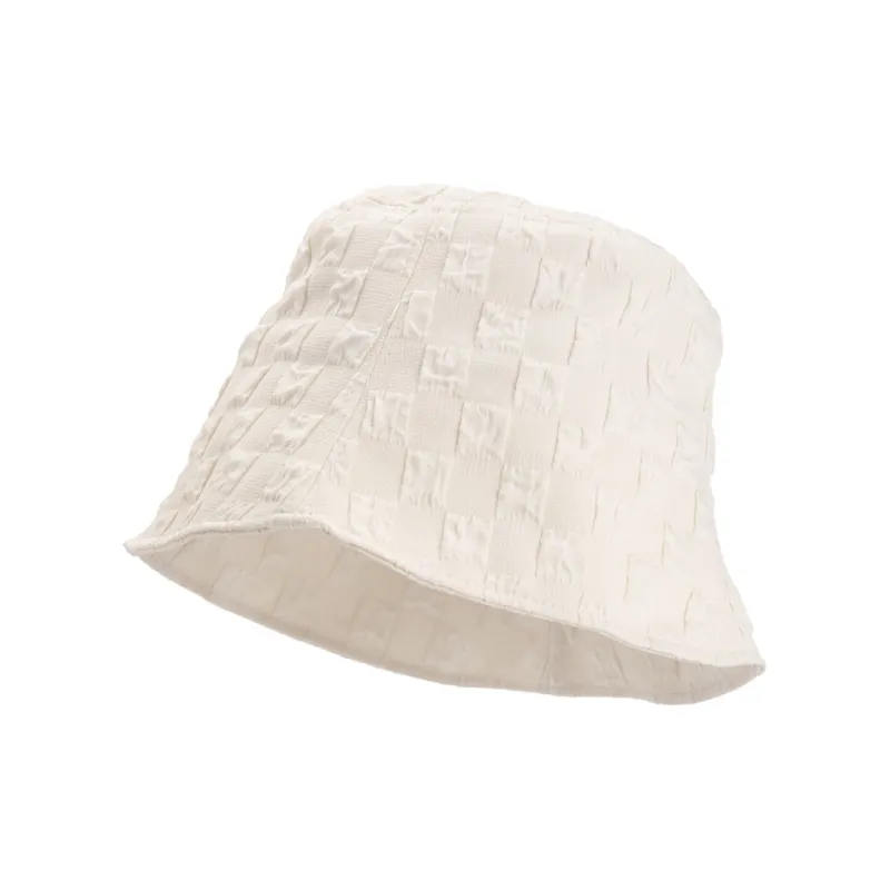 BAIJUAN Polyester Bucket Hats Women's Black, White-5