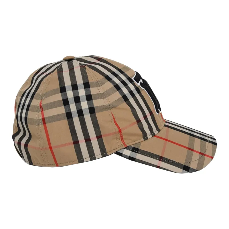 Burberry Tb Logo Check Cap-1