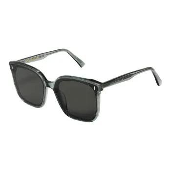 GENTLE MONSTER Acetate Square Sunglasses Unisex Gray Green