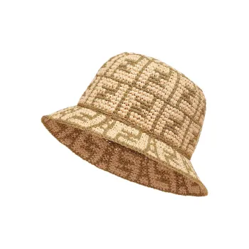 FENDI FF logo Bucket Hat