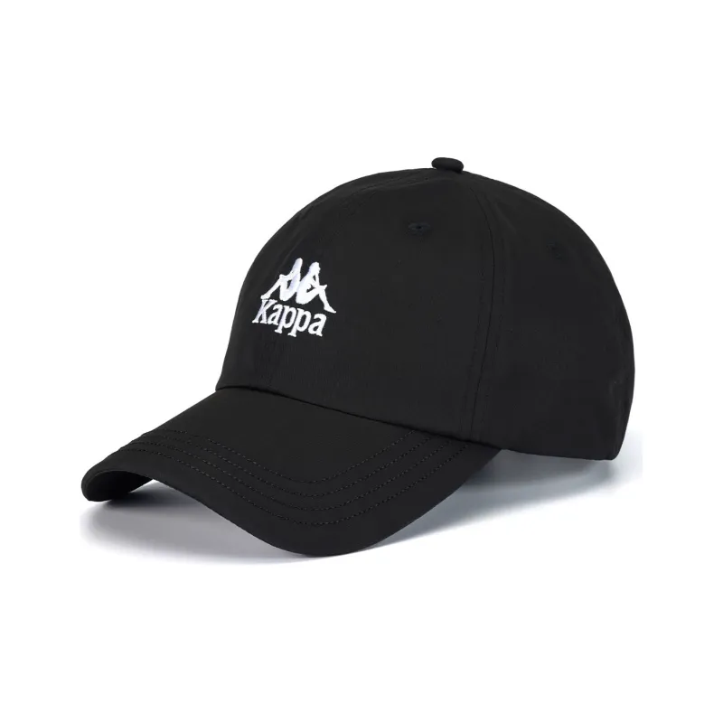 Kappa Baseball Cap Unisex Black/Korean White-0