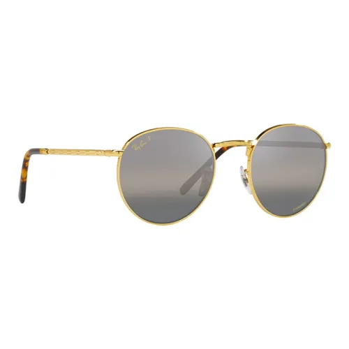 RayBan Plastic Round Sunglasses Mens Tortoiseshell