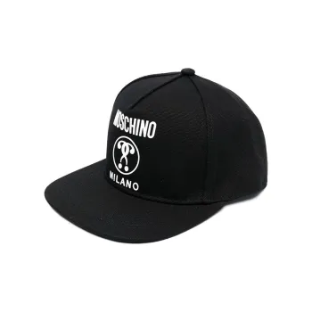 MOSCHINO Logo-print Six-panel Cap