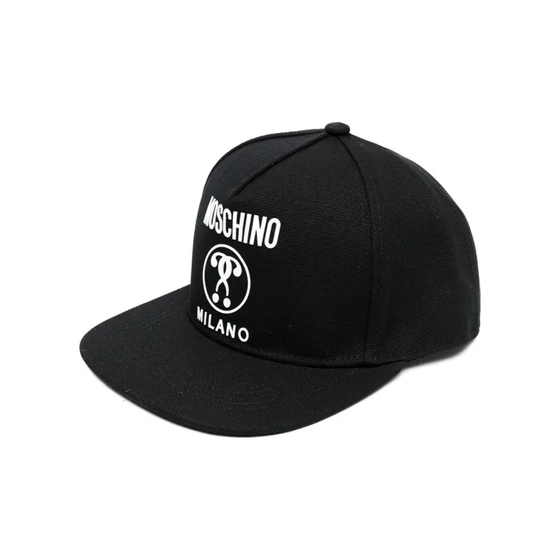 MOSCHINO Logo-print Six-panel Cap-0