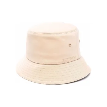 Burberry Embroidered Logo Bucket Hat