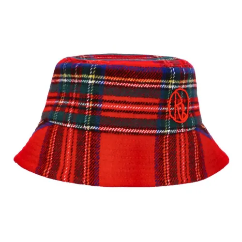 RUSLAN BAGINSKIY Bucket Hats Unisex Red