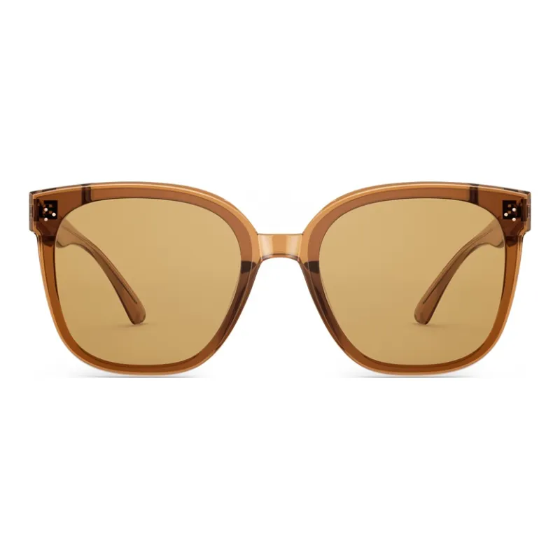 PARZIN Plate Frame EMS Square Sunglasses Unisex-7