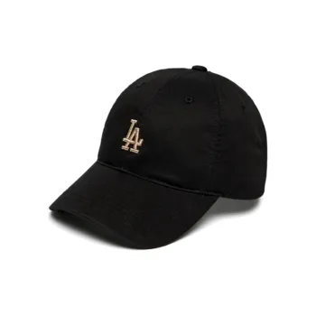 MLB Cotton Baseball Caps Unisex Black