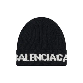 Balenciaga Logo Beanie