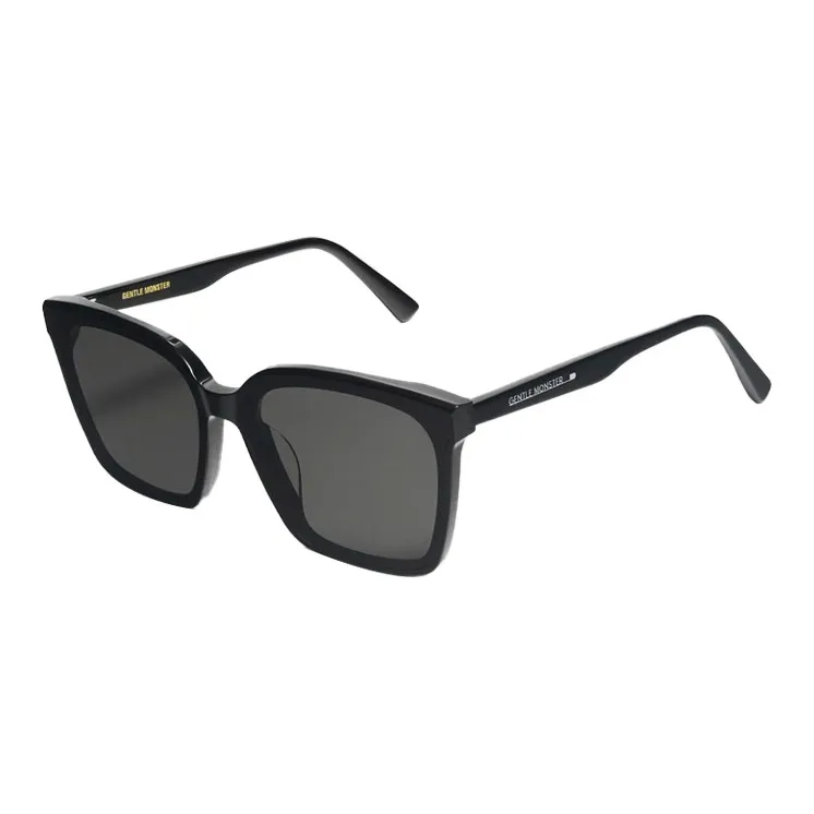 GENTLE MONSTER Square Sunglasses Unisex Black-0