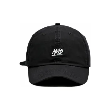 The MAD HATcher Baseball Caps Unisex Black