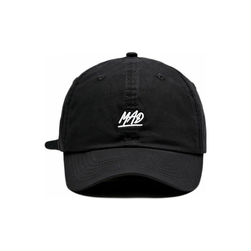 The MAD HATcher Baseball Caps Unisex Black-0