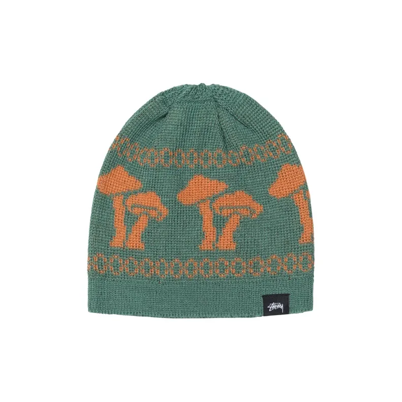 Stussy Mohair Mushroom Beanie-2