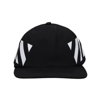 OFF WHITE Striped Diag Canvas Hat