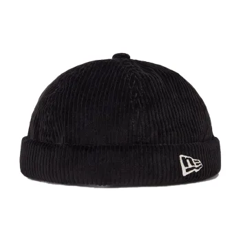 New Era Corduroy Beanies Unisex Black