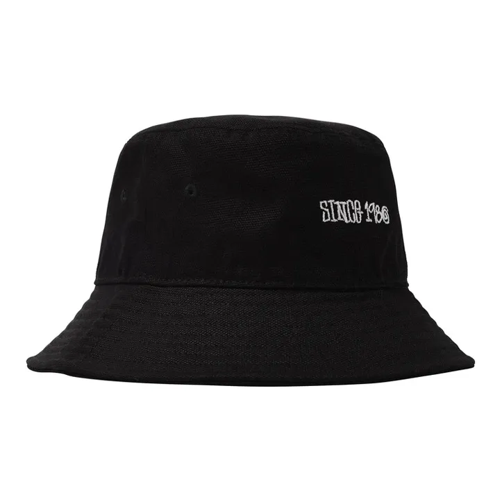 Stussy Canvas Wide Brim Bucket Hat-0