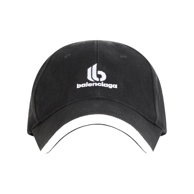 Balenciaga Baseball Caps Unisex Black-0